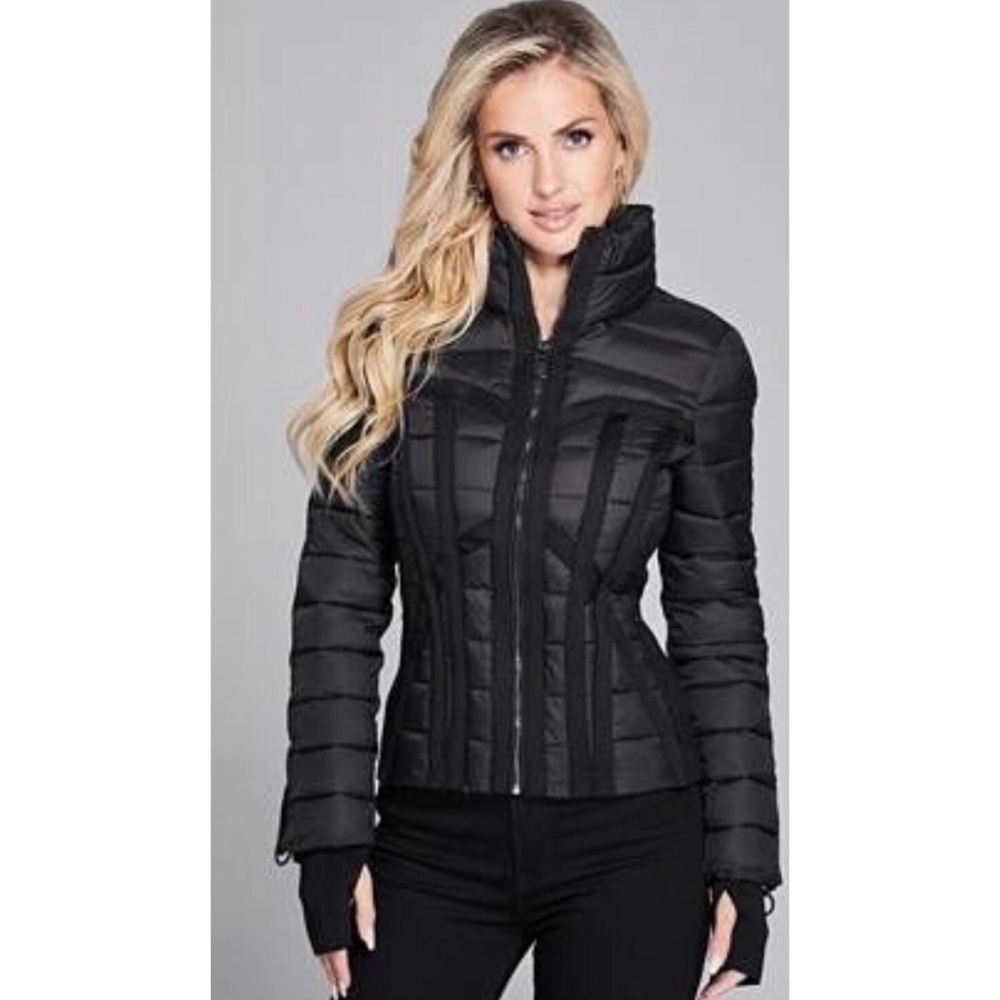 Guess by Marciano Bustier Puffer Coat